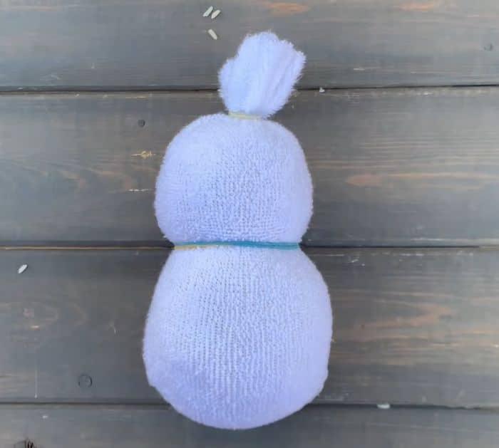 Easy Sock Snowman Gift Materials