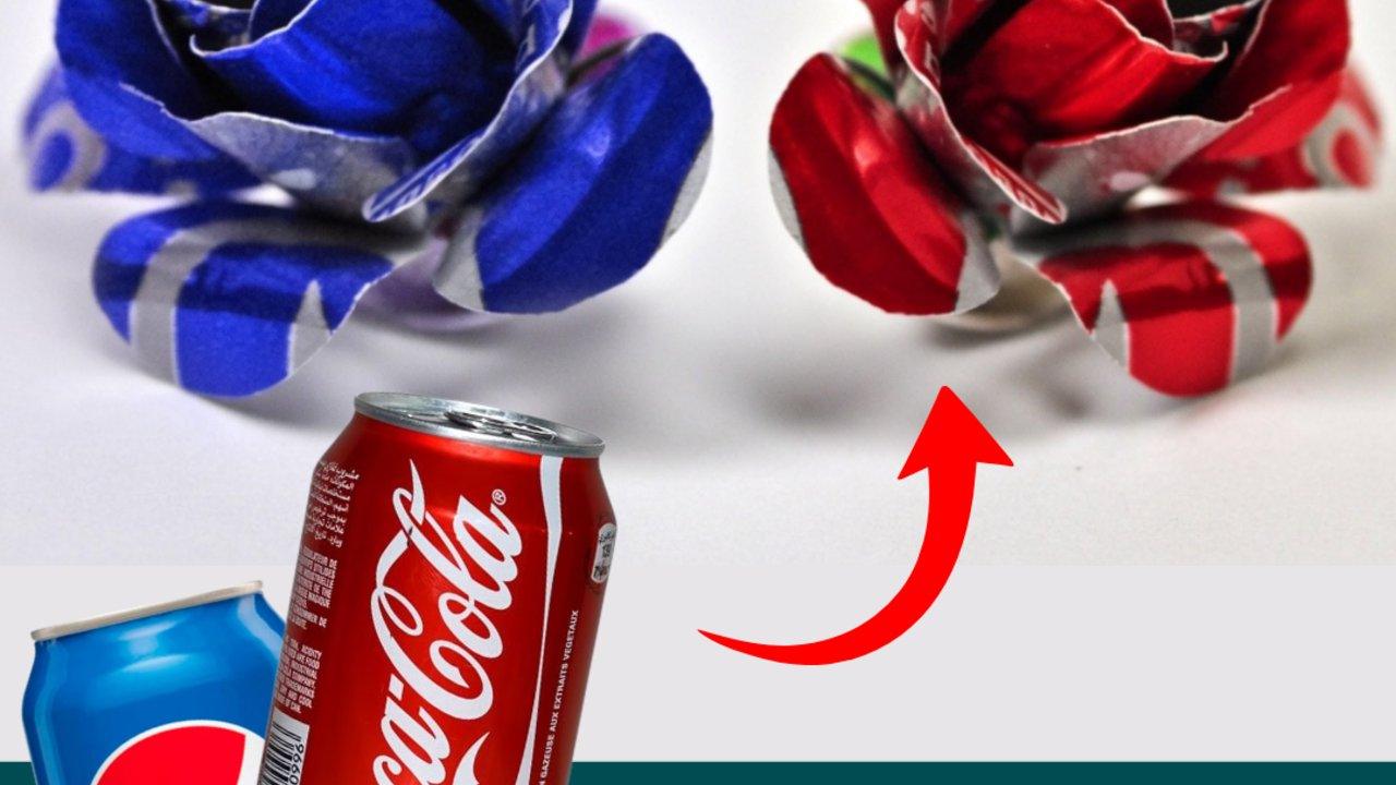 DIY Beer Can Rose