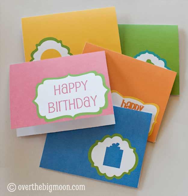 A classy printable birthday card made for adults after a disappointing search for grown up options for the whole family