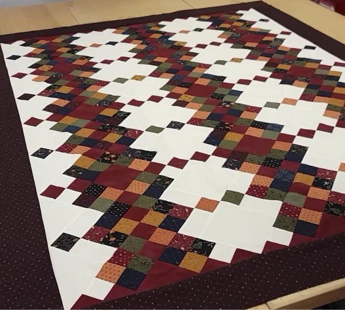 Easy Hidden Terrace Quilt Tutorial