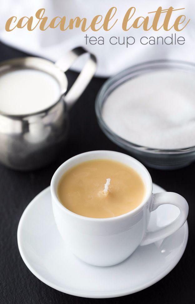 Caramel Latte Tea Cup Candle, a gift worth repeating for every occasion and worth adding to the gift giving list