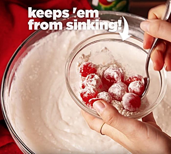 Learn to make a quick easy Shirley Temple Cake with 7up