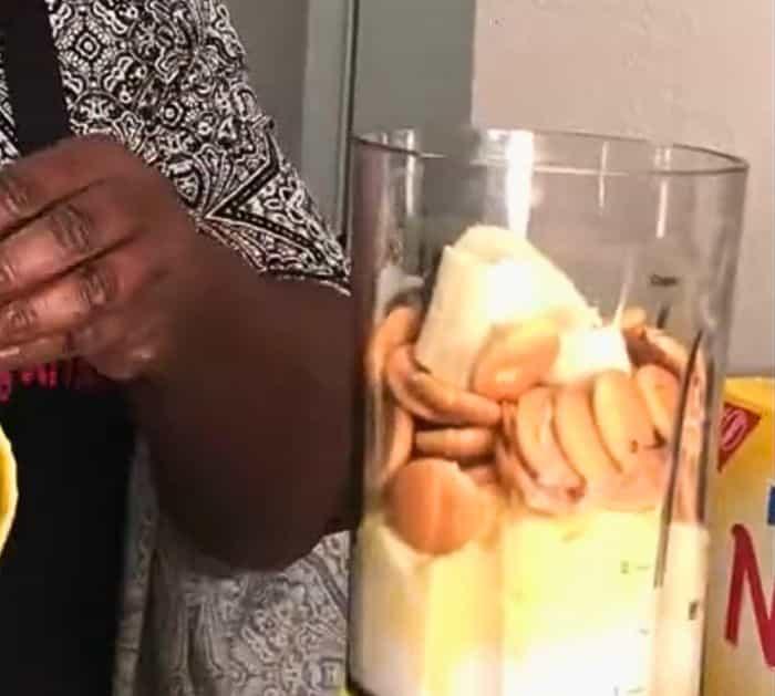 Easy Banana Pudding Milk Shake Ingredients