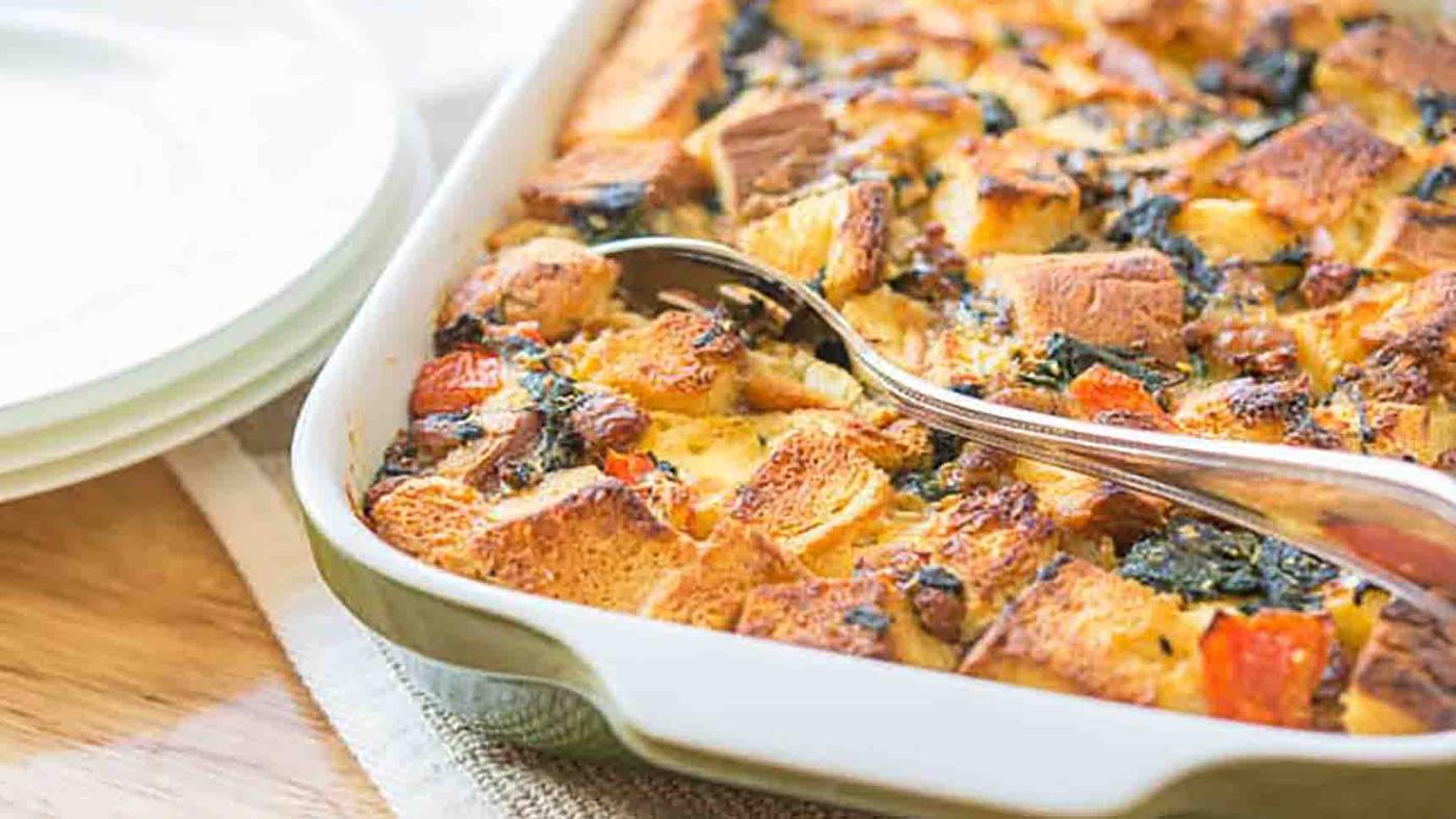 Easy Make-Ahead Breakfast Casserole