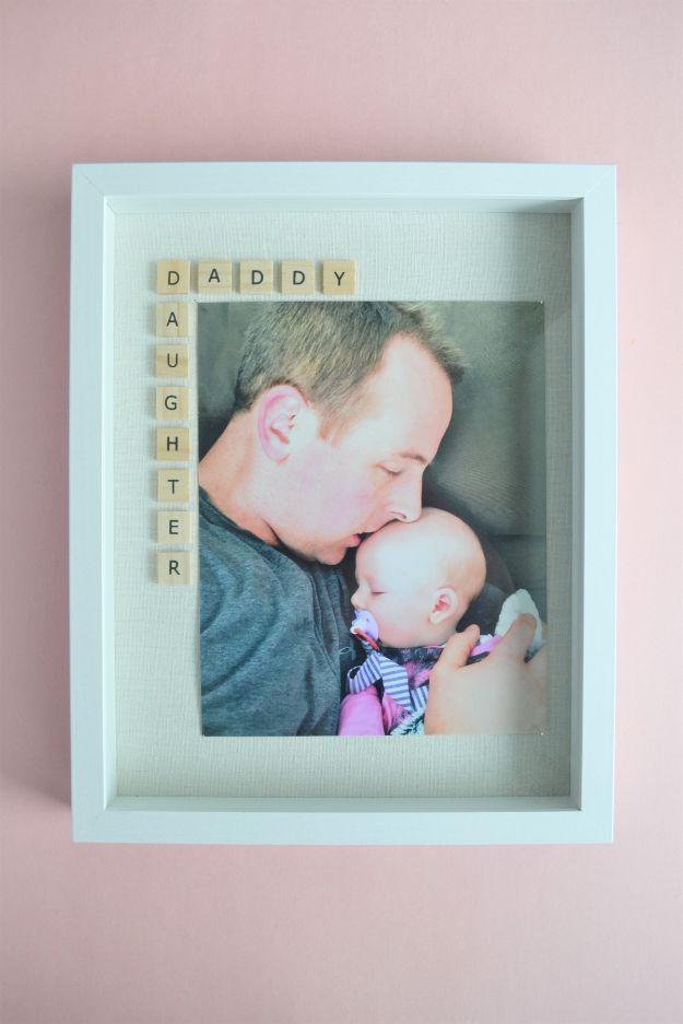 Father's Day Photo Frame Gift Idea, ready in well under an hour and a small upgrade with a real visual payoff