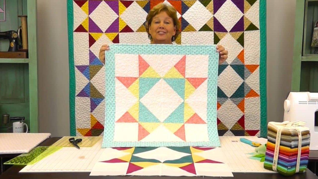 Missouri Star Quilt Block With Jenny Doan