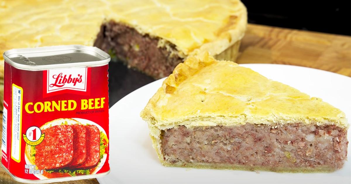Corned Beef And Potato Pie Recipe
