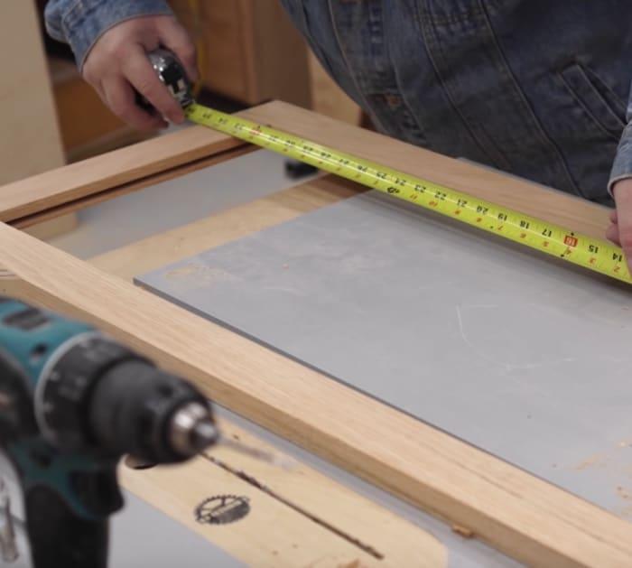 How to make new cabinet doors