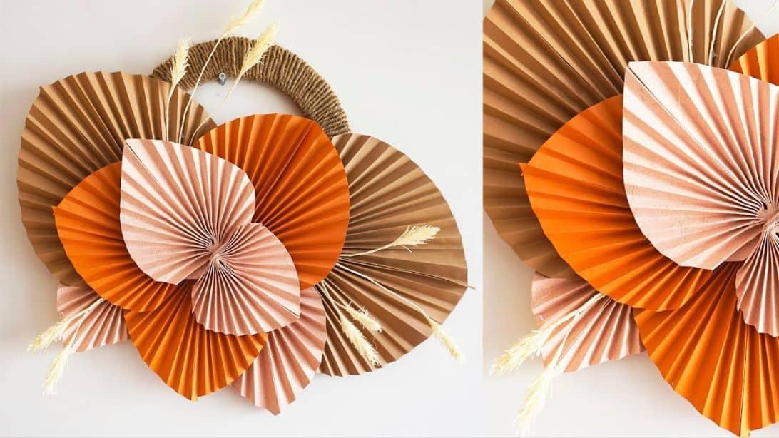 Boho Palm Leaves Wall Decor DIY