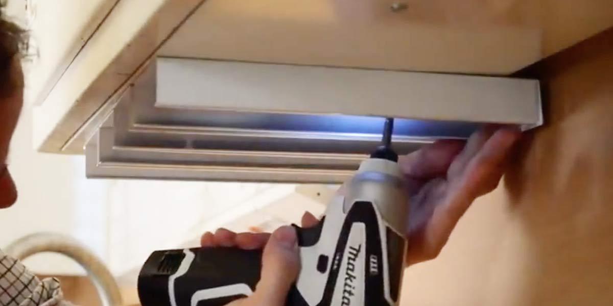 He Screws Racks Under His Cabinets And What He Puts In Them Is So Clever!