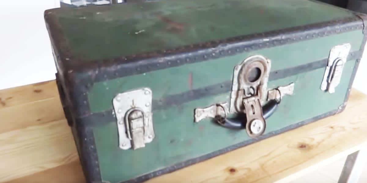 He Takes An Old Trunk And Turns It Into This!