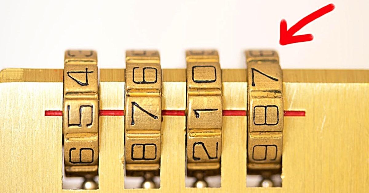 How To Pick a Combination Lock With No Tools
