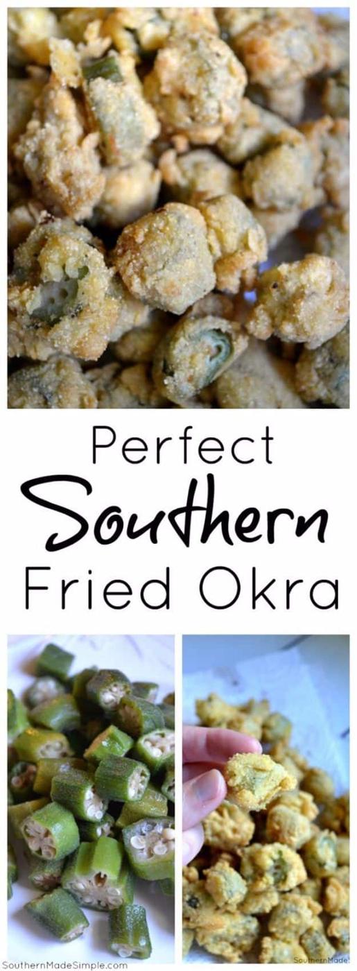Best Country Cooking Recipes - Perfect Southern Fried Okra - Easy Recipes for Country Food Like Chicken Fried Steak, Fried Green Tomatoes, Southern Gravy, Breads and Biscuits, Cass