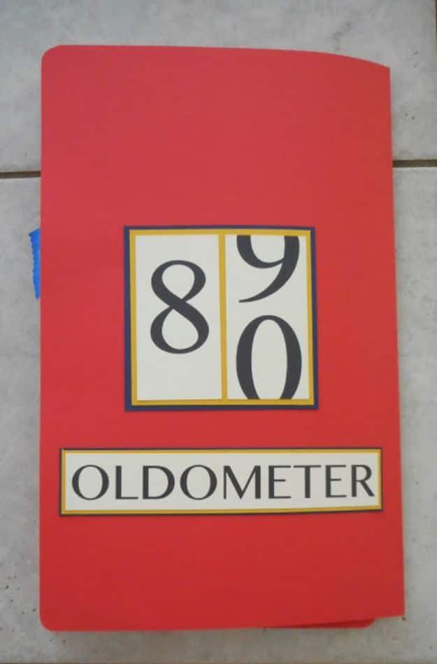 Milestone eightieth birthday card made for dad with a design that celebrates a special decade for the whole family