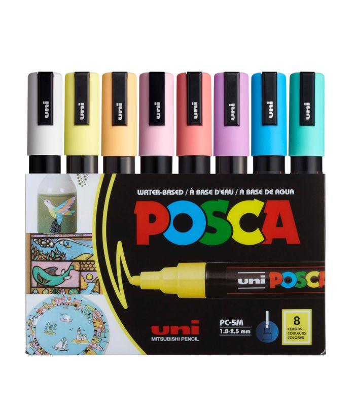 posca markers 5M pastel