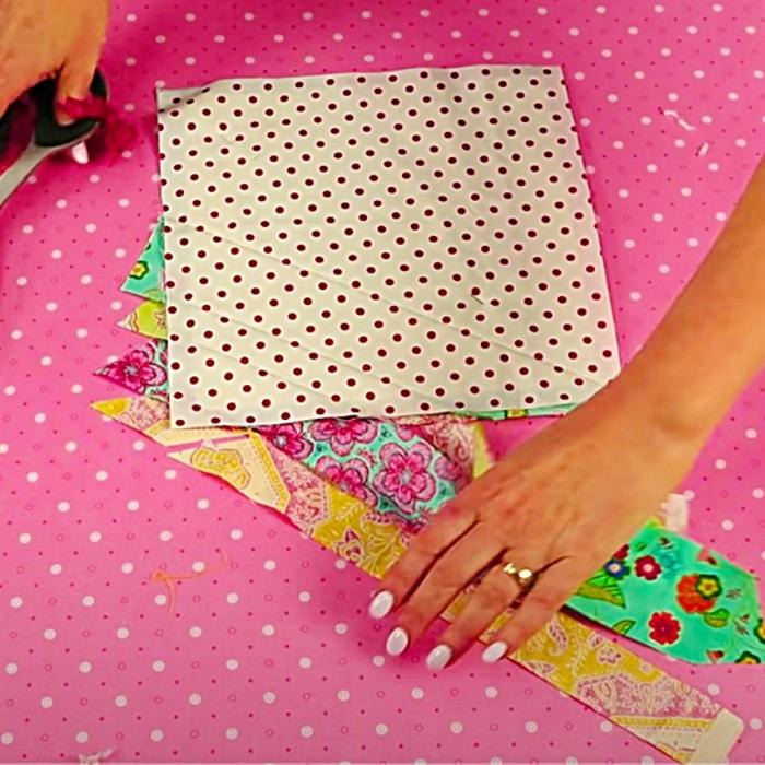 Quilt As You Go String Quilt - Easy Quilt Pattern - Free Quilt Pattern