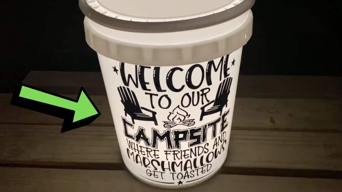 Easy DIY Camping Glow Bucket Light Tutorial