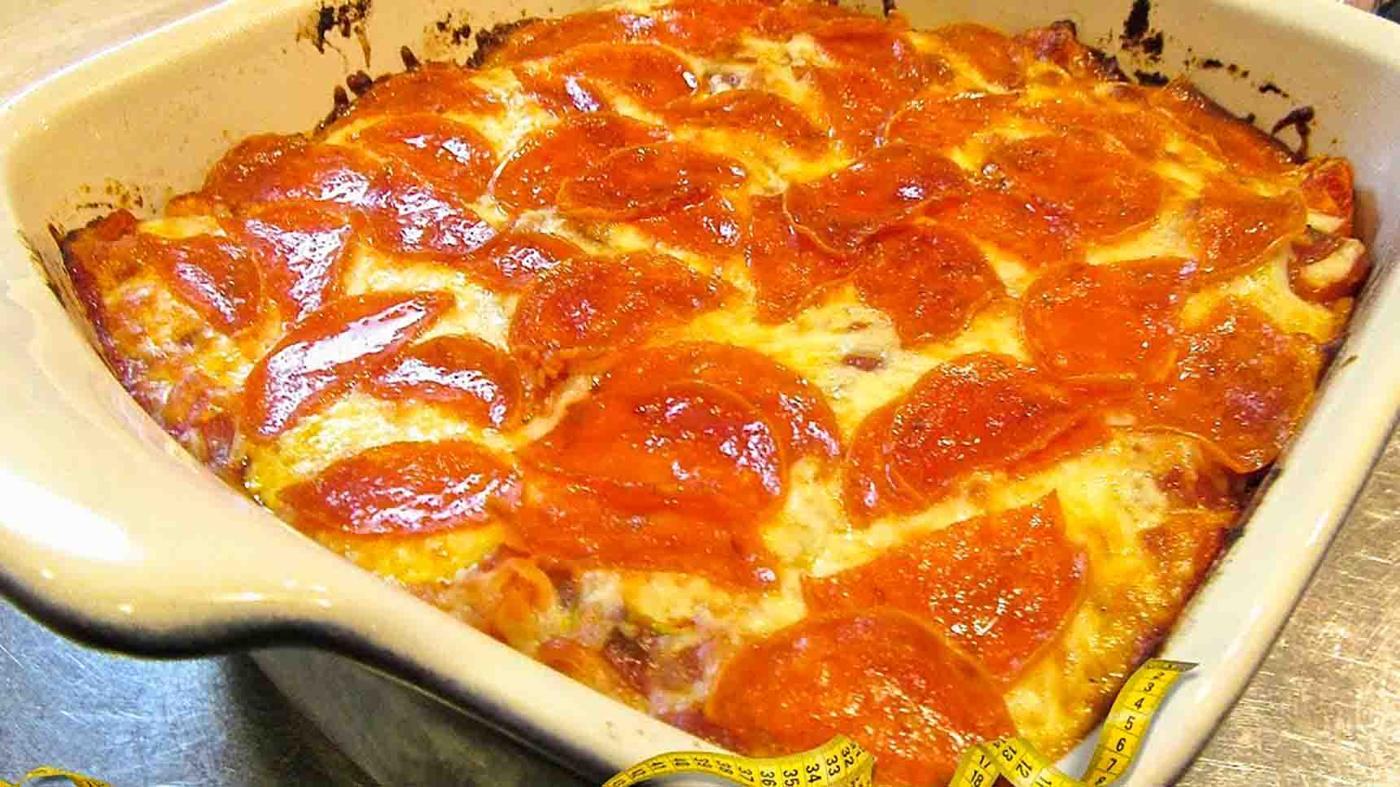 Easy Low-Carb Pizza Casserole Recipe