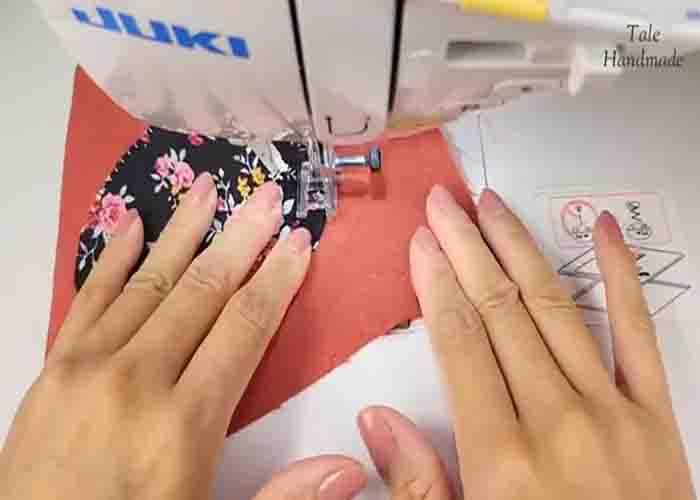 The applique or embroidery presser foot