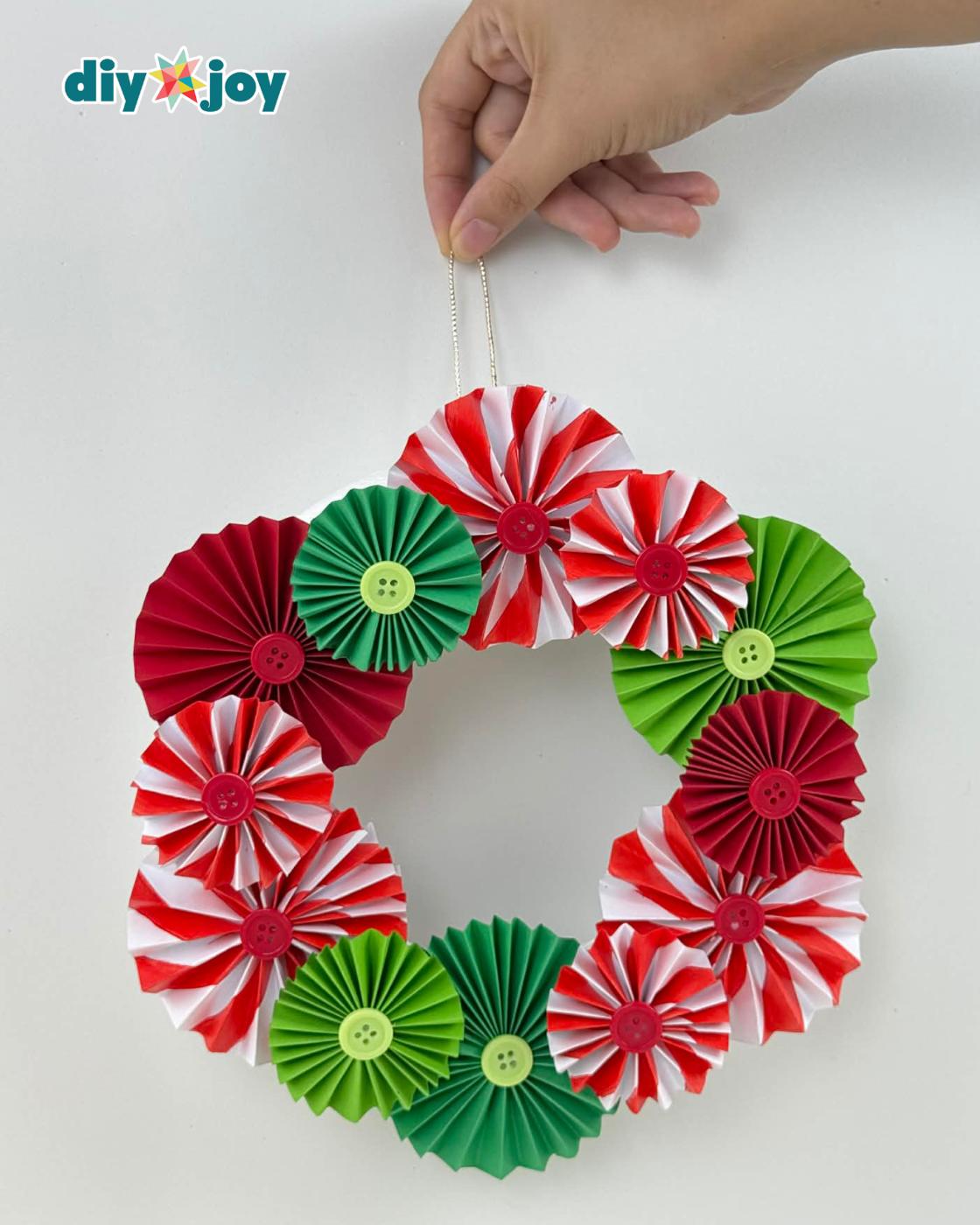 Christmas Paper Wreath — why you’ll love this