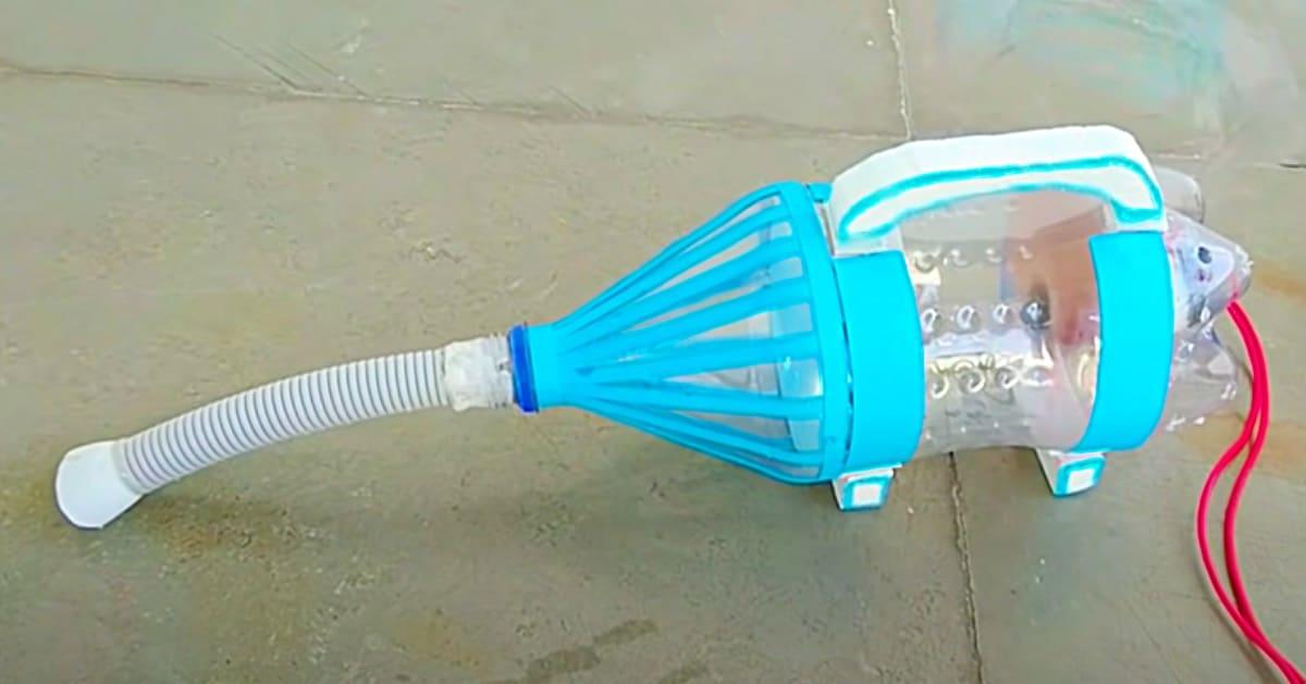 How To Make A Vacuum Cleaner Using A Soda Bottle