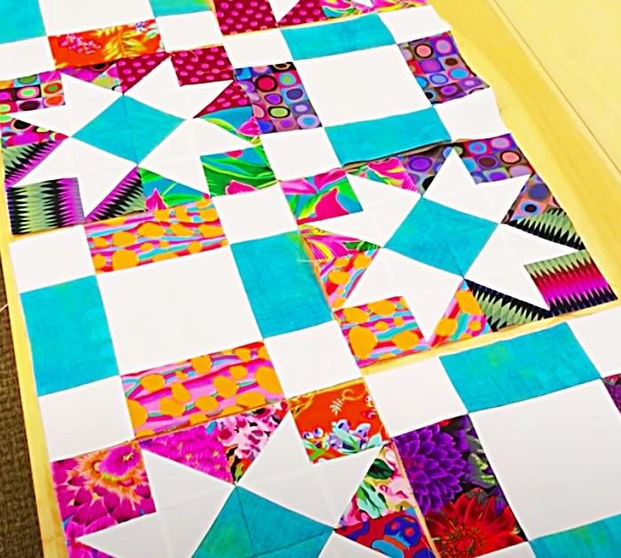 Star Power Quilt Pattern - How To Make a Quilt - Quick Quilt