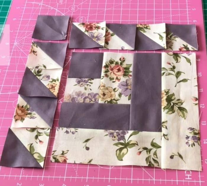 How to Make a Flower Block