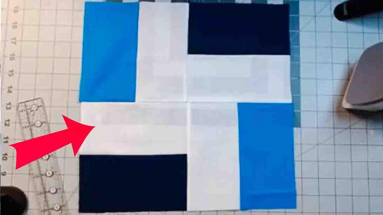 Two by Two Quilt Block Tutorial