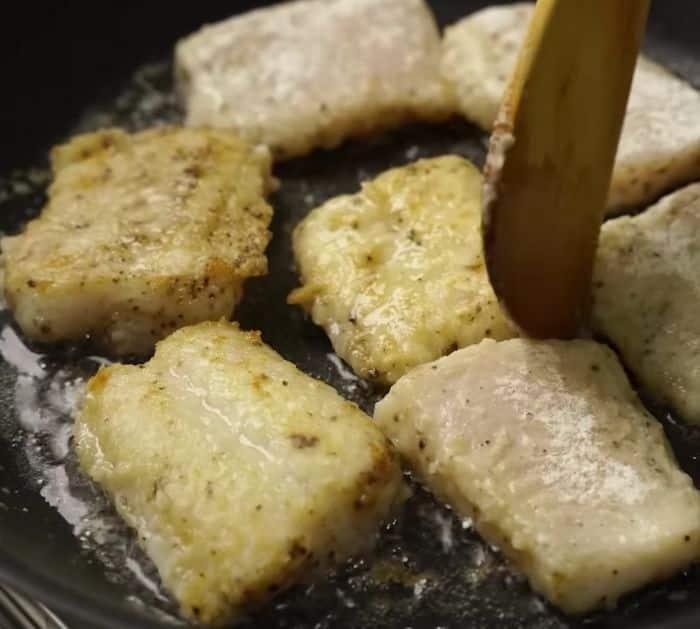 Easy To Make Fried Fish with Lemon Garlic Butter Sauce