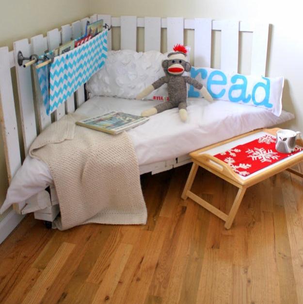 Kids Reading Nook, worth trying before buying something new and a project that comes together in an afternoon