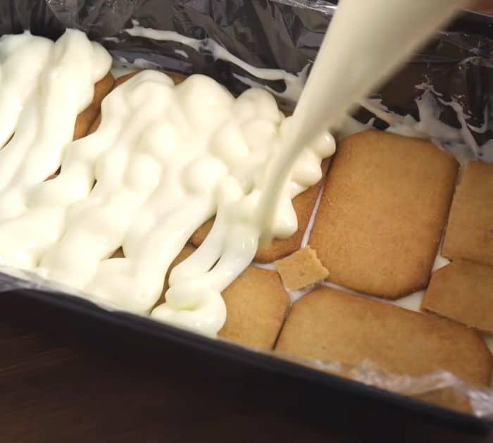 3-Ingredient No-Bake Milk Cake Recipe
