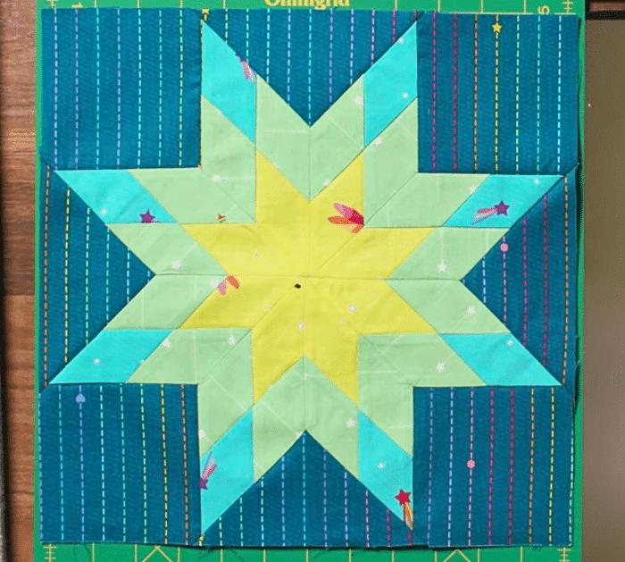 How to Make Blazing Star Quilt Block