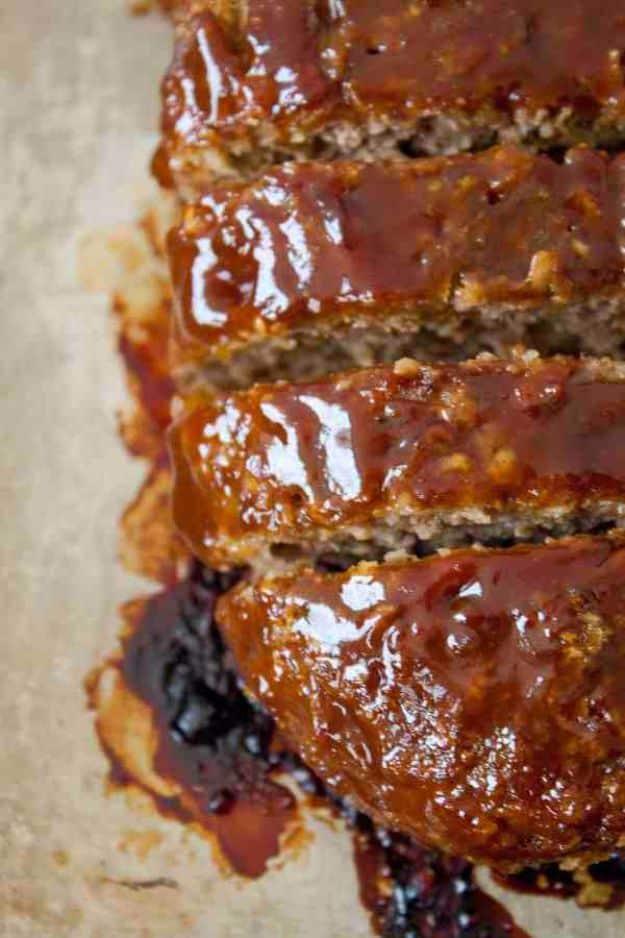 Best Barbecue Recipes - Honey BBQ Meatloaf - Easy BBQ Recipe Ideas for Lunch, Dinner and Quick Party Appetizers - Grilled and Smoked Foods, Chicken, Beef and Meat, Fish and Vegetab