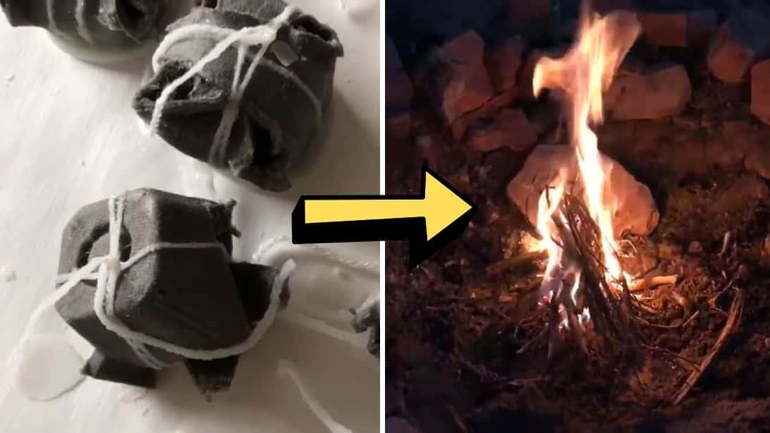 Cheap & Easy DIY Firestarter For Camping
