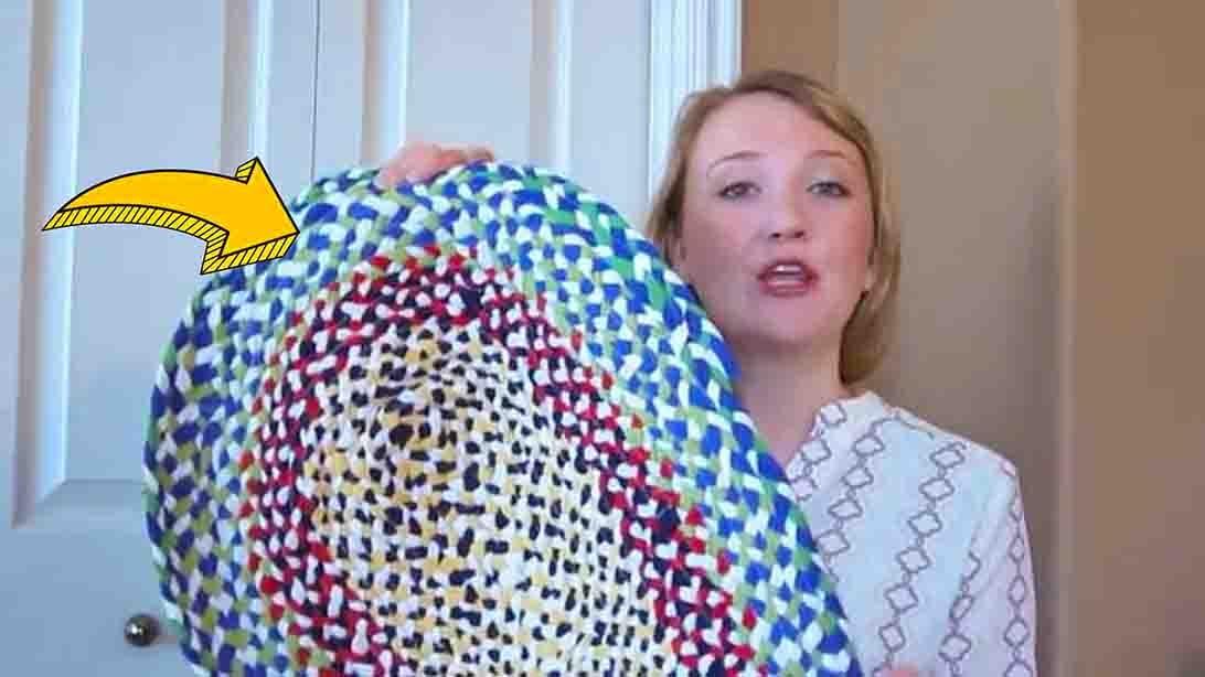 DIY Braided T-Shirt Rug Tutorial