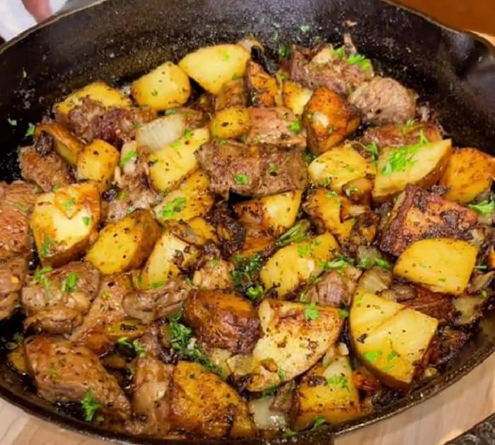 Easy Steak and Potatoes Recipe