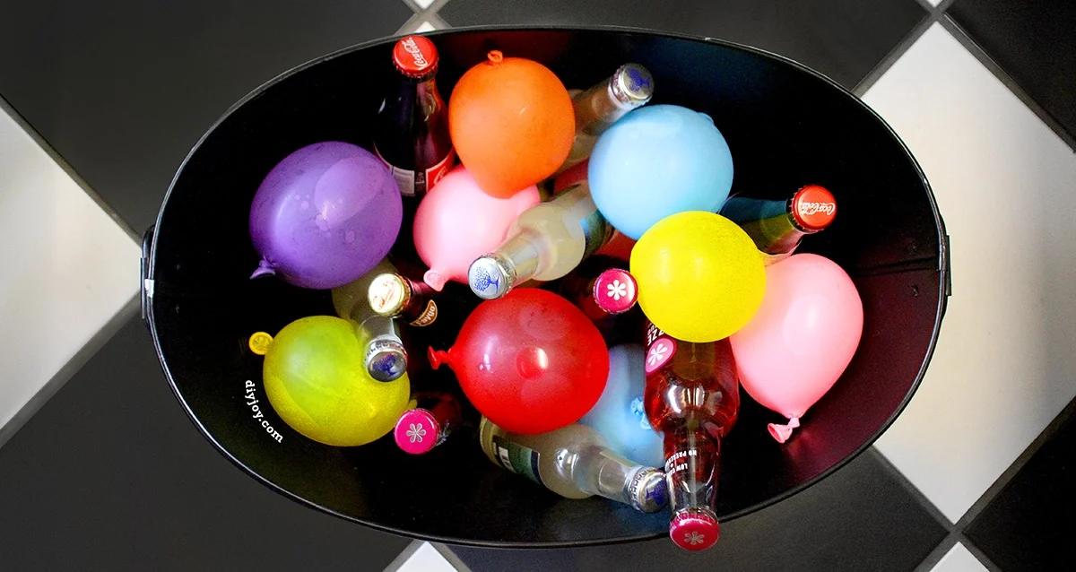 Summer Party Hack- Frozen Water Balloon Ice