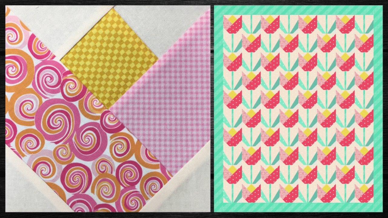 How to Make a Holland Tulip Quilt Block