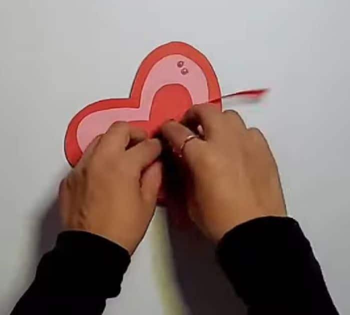 How To Make A Simple DIY Valentine's Day Card For Husband