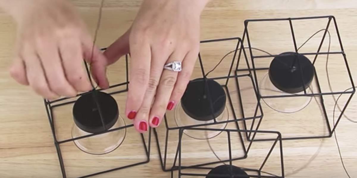 She Buys Wire Candle Holders At The Dollar Store. What She Does With Them Is Amazing!