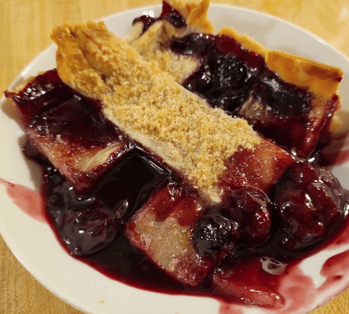 How to Make Cherry Berry Cobbler
