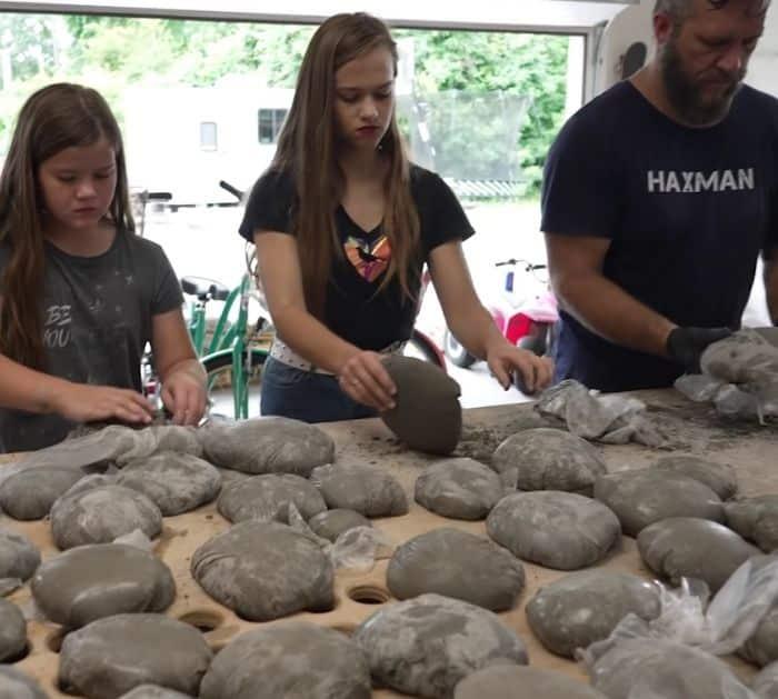 Easy To Make DIY Faux Stone Edging