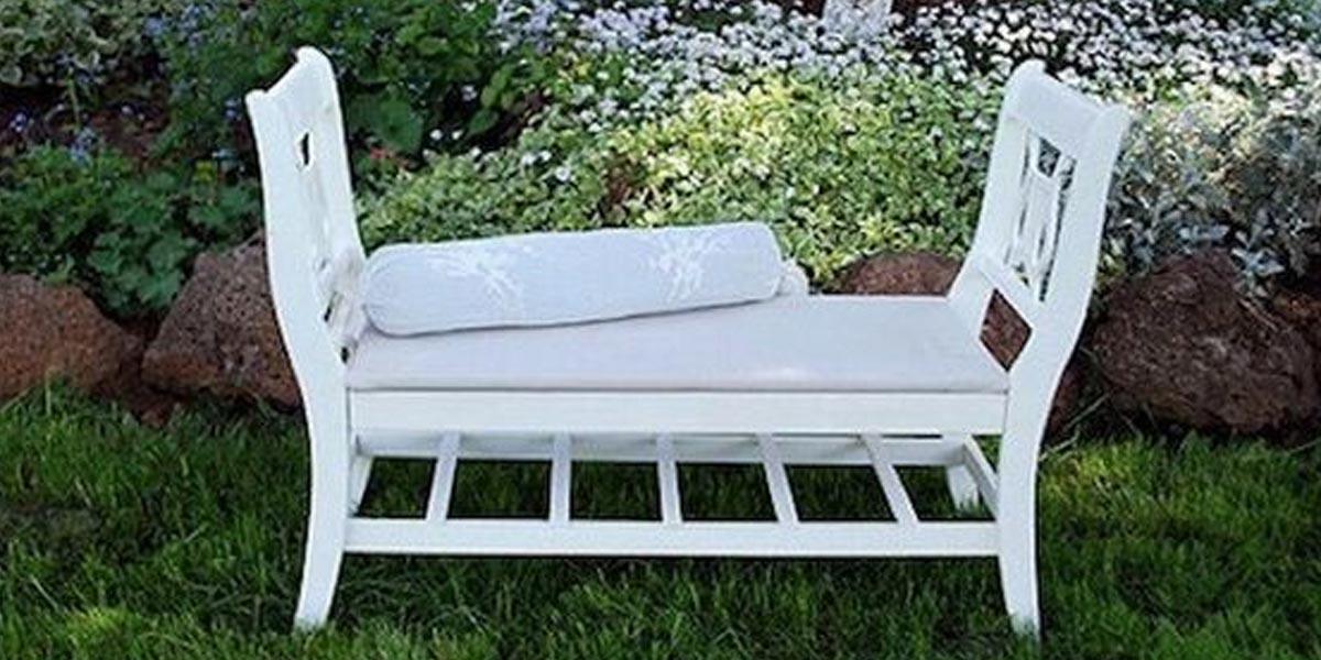 Watch How He Makes These Fabulous DIY Salvaged Chairs Into A French Bench (Brilliant!)