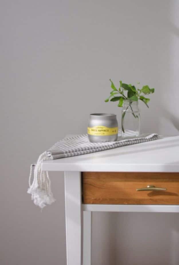 IKEA Hacks For The Bedroom - Simple Nightstand Remix - Best IKEA Furniture Hack Ideas for Bed, Storage, Nightstand, Closet System and Storage, Dresser, Vanity, Wall Art and Kids Ro