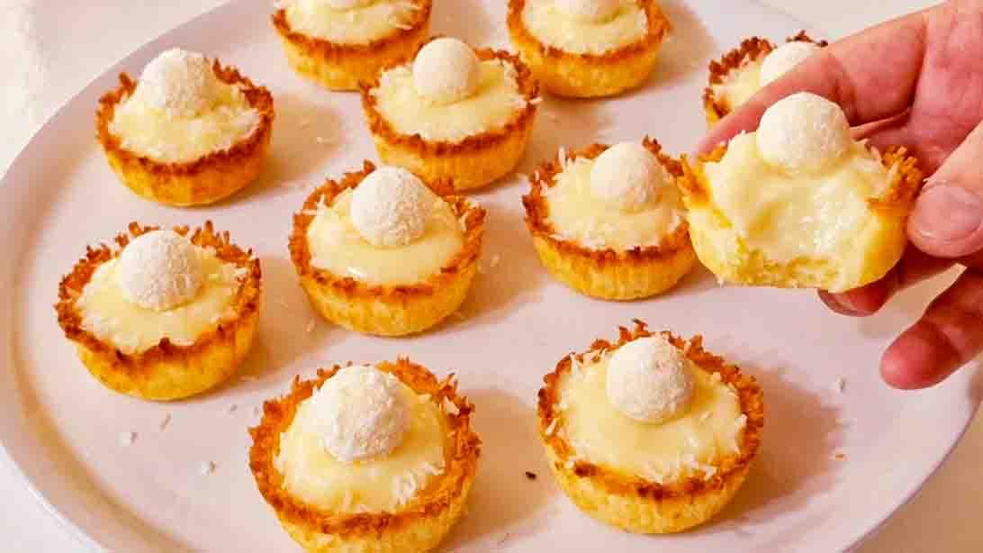 Easy Coconut Tartlets Recipe