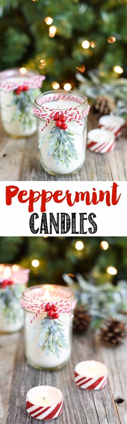 DIY Peppermint Mason Jar Candles, an idea worth saving for later and one worth bookmarking from this list