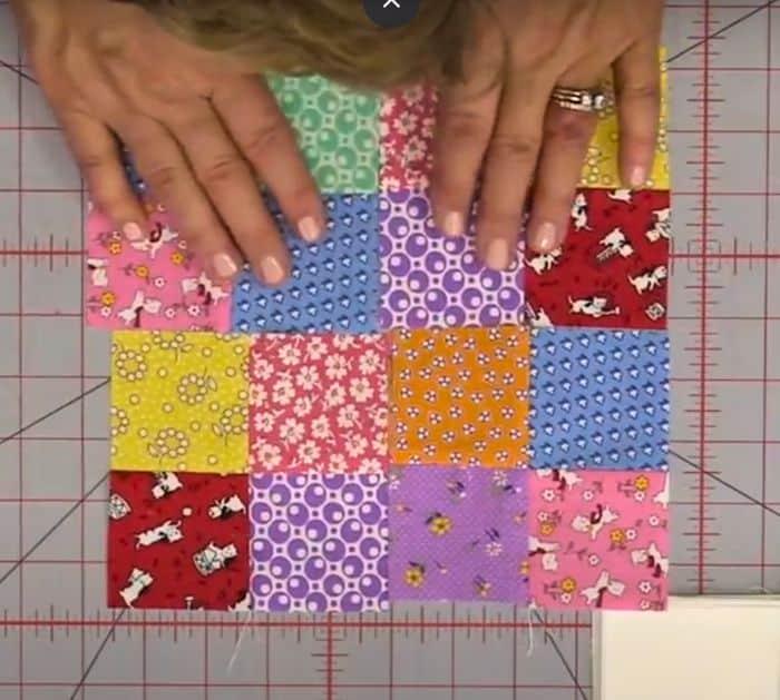 Vintage 4 x 4 Quilt Materials