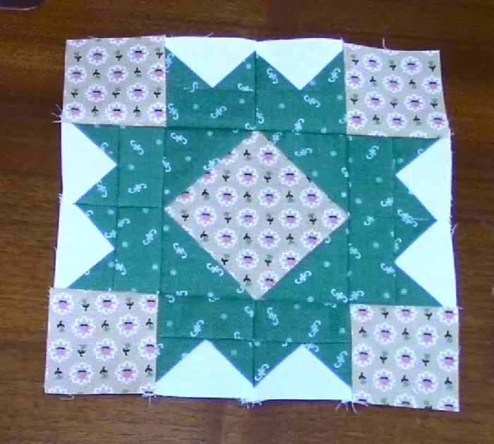 How to Make Mountain Meadows Quilt Block