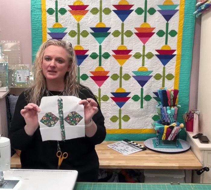Easy Flower Quilt Tutorial