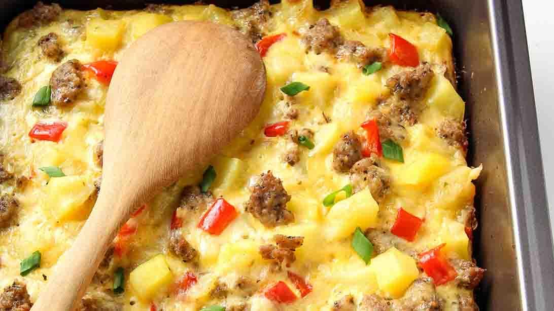 Overnight Breakfast Casserole Recipe